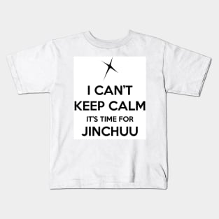 I can't KEEP CALM it's time for JINCHUU Kids T-Shirt